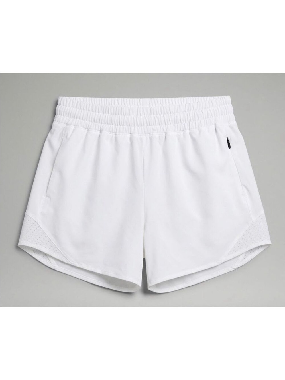 CALIA Pure White 3” Mid-Rise Infinity Run Short NWT